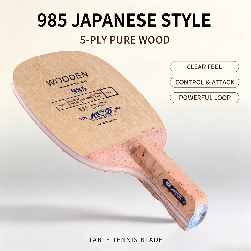 Table Tennis For Sale - YINHE 985 Japanese Penhold Table Tennis