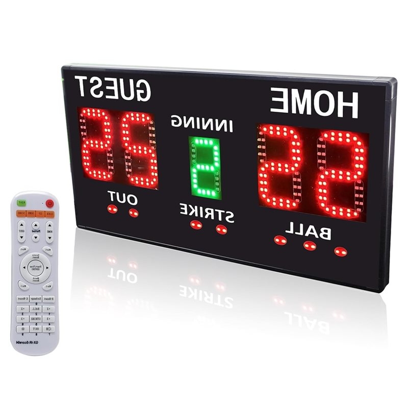 Table Tennis Scoring - T22C Baseball Scoreboard Electronic For Competitions
