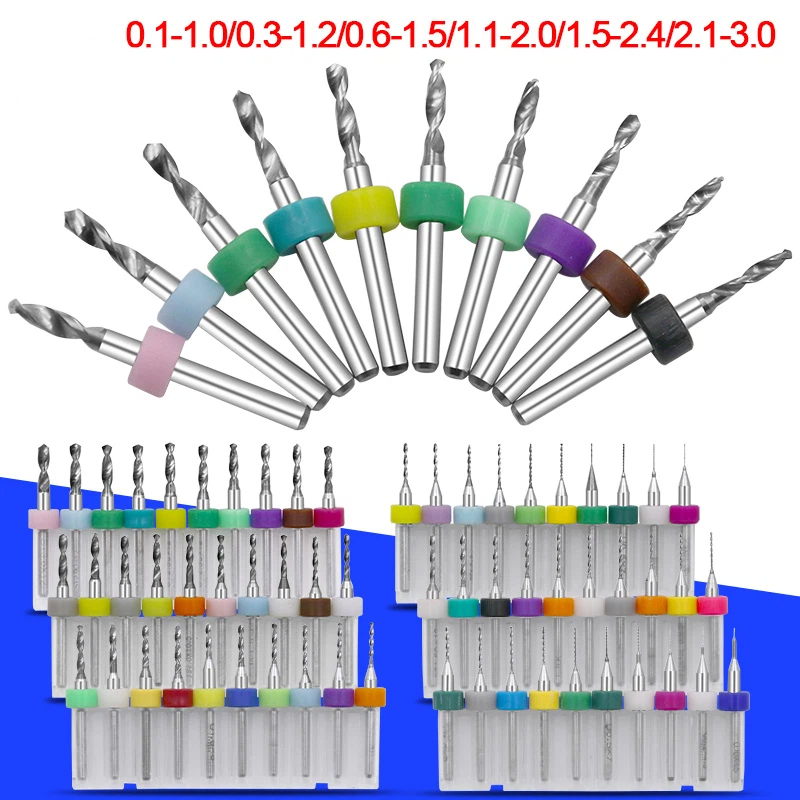 Table Tennis Zone - 0.1-3.0mm Print Circuit Board Drill Bits