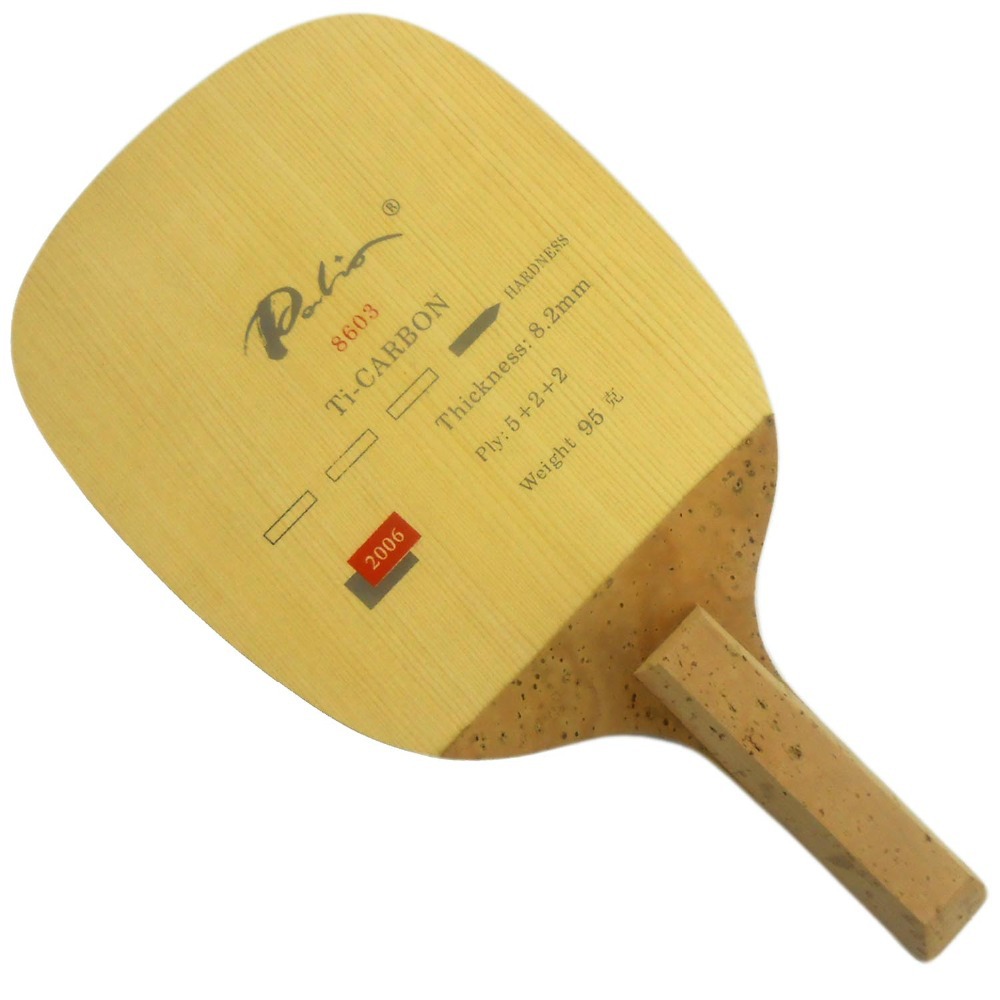 Table Tennis Forehand - PALIO 8603 Carbon Titanium Table Tennis