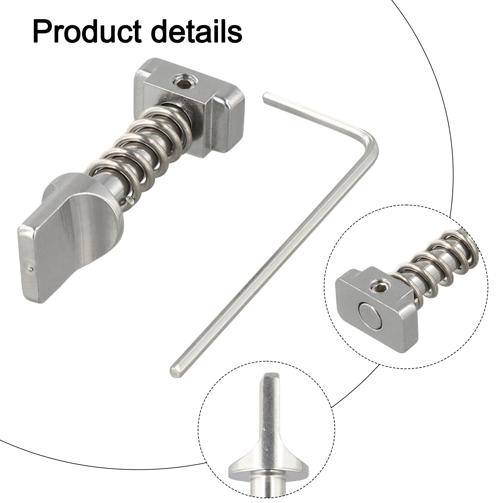 Quick Snap Fin Lock Screw Set  - Table Tennis Zone ulasan dan harga