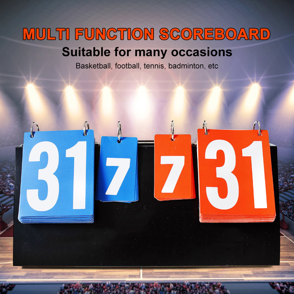 4-Digit Table Tennis Scoreboar - Table Tennis Scoring ulasan dan harga