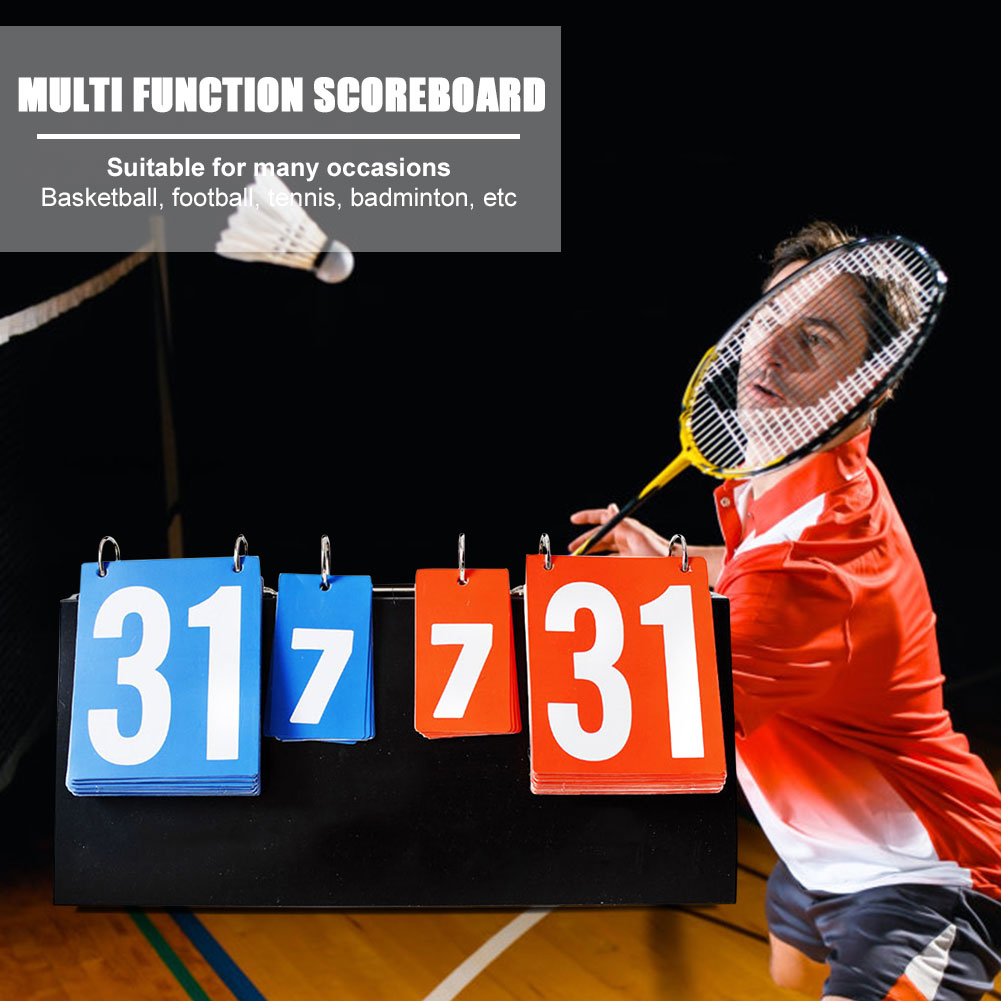 4-Digit Table Tennis Scoreboar - Table Tennis Scoring ulasan dan harga