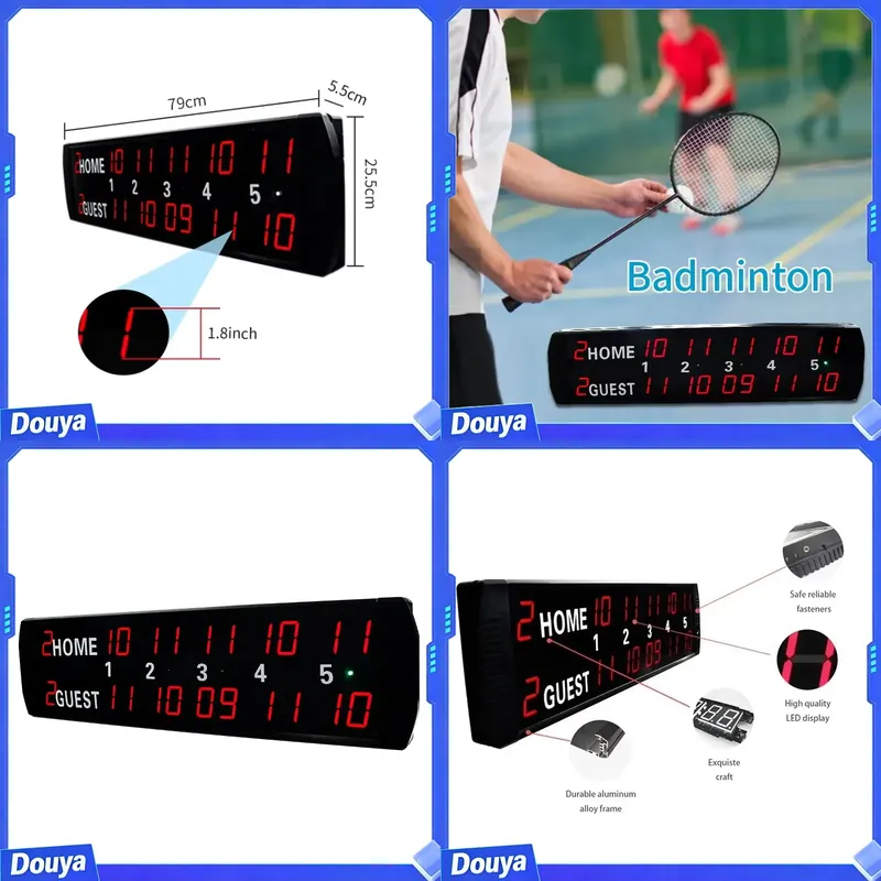 YIZHI 5 Innings Score Record D - Table Tennis Scoring ulasan dan harga