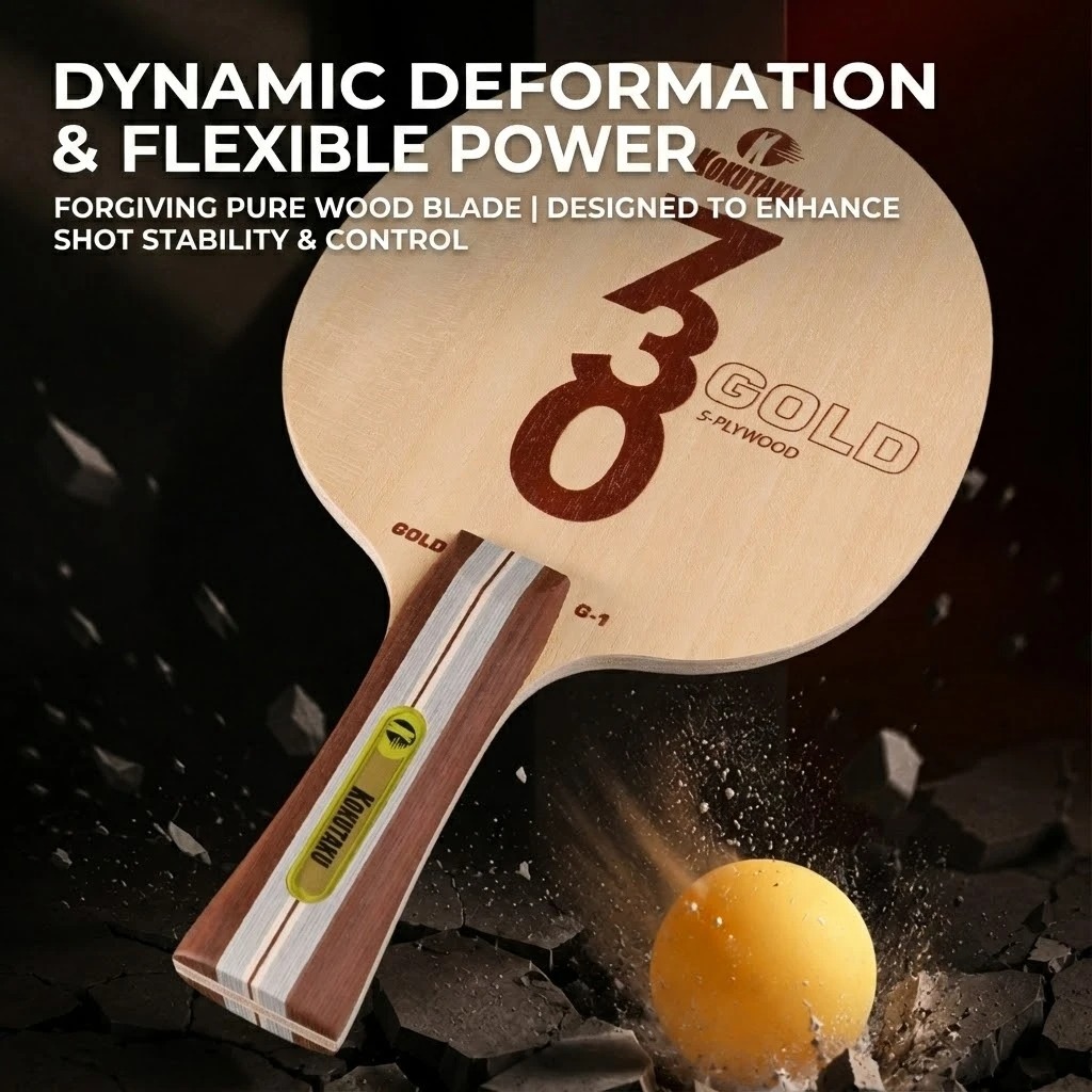 Kokutaku Table Tennis Blade FL - Table Tennis For Sale ulasan dan harga
