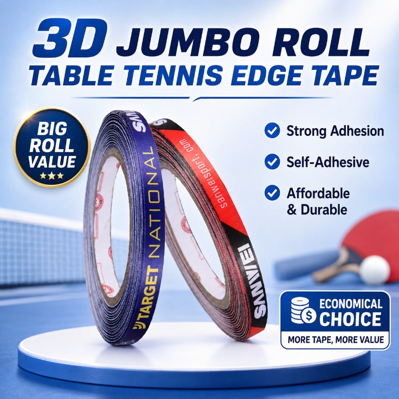 Original Sanwei 1cmx25M Silk f - Table Tennis Viscaria ulasan dan harga