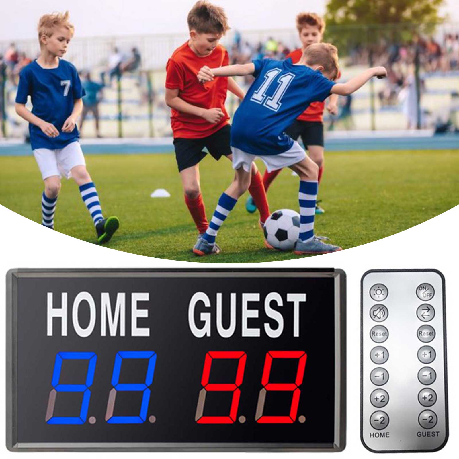 4-Digit LED Electronic Score K - Table Tennis Scoring ulasan dan harga