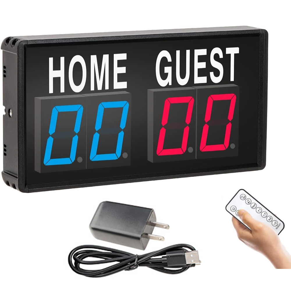 Portable 4 Digit LED Scoreboar - Table Tennis Scoring ulasan dan harga