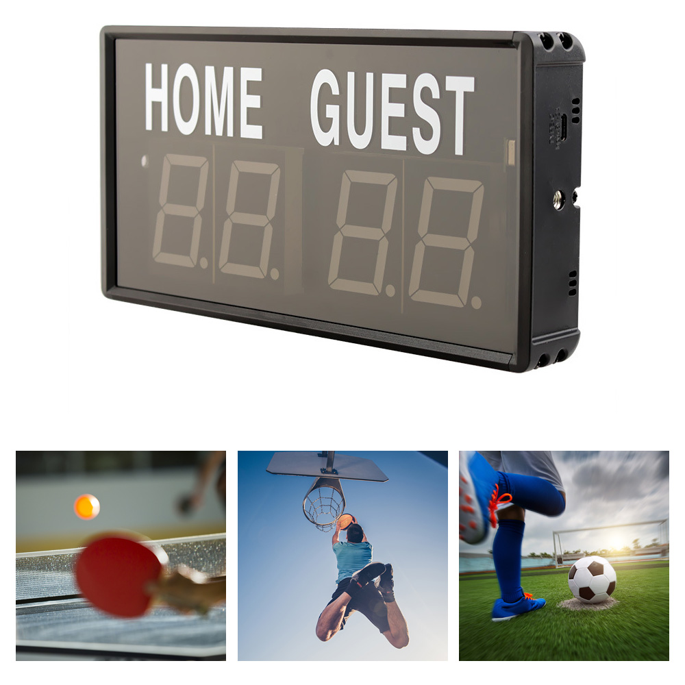 Portable 4 Digit LED Scoreboar - Table Tennis Scoring ulasan dan harga