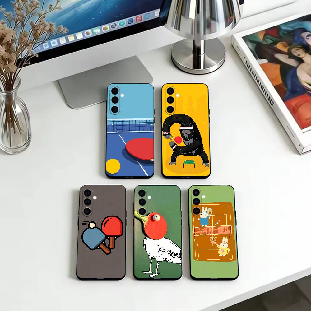 New Table Tennis Cartoon  Phon - Table Tennis Quotes ulasan dan harga