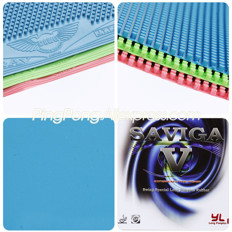 Colorful DAWEI SAVIGA V Pips-l - Table Tennis Forehand ulasan dan harga