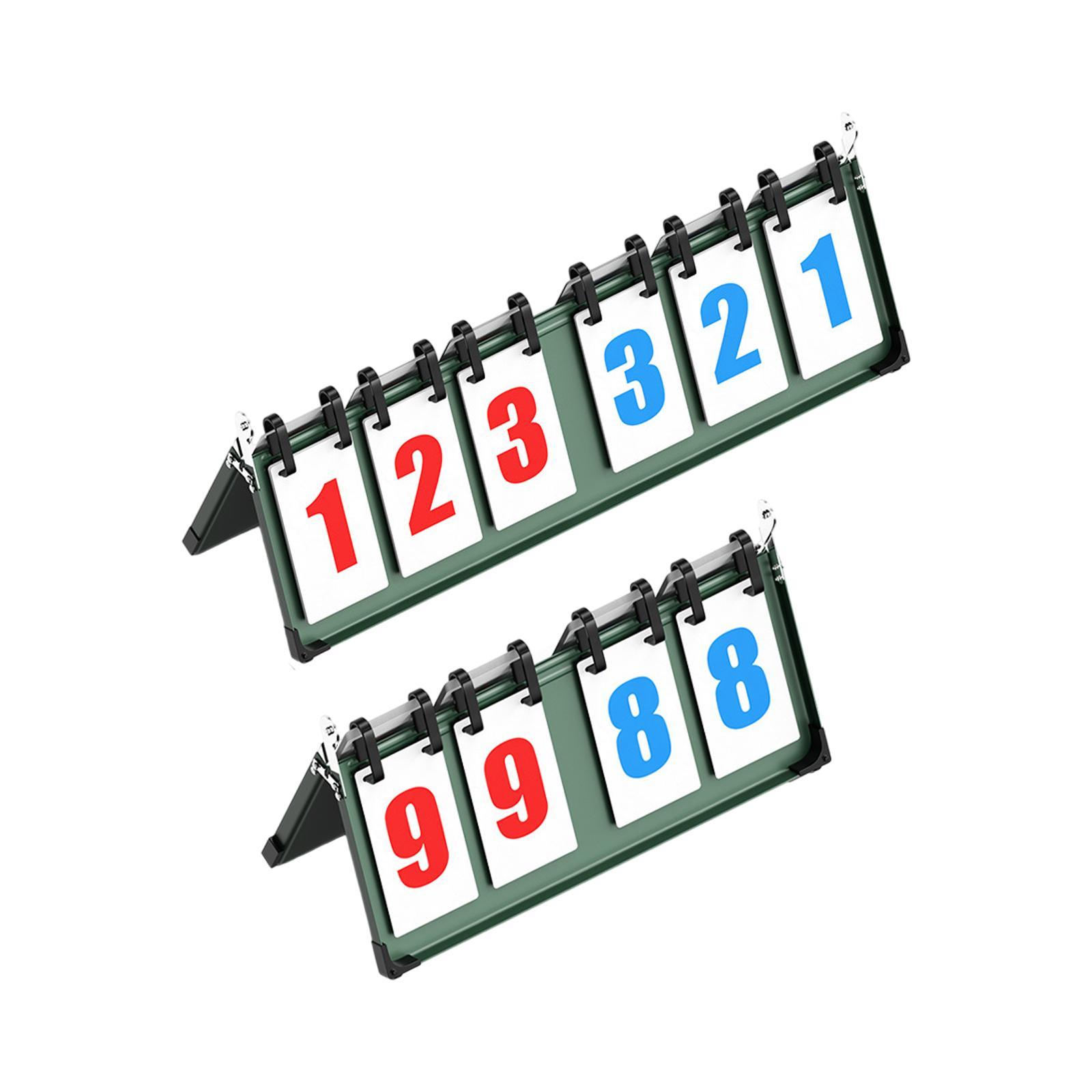 Team Flip Score Board Portable - Table Tennis Scoring ulasan dan harga