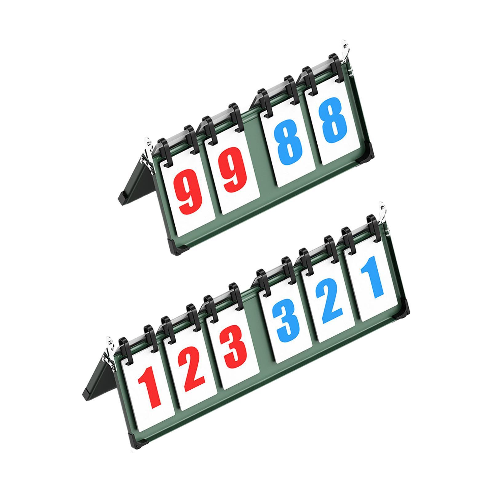 Team Flip Score Board Portable - Table Tennis Scoring ulasan dan harga