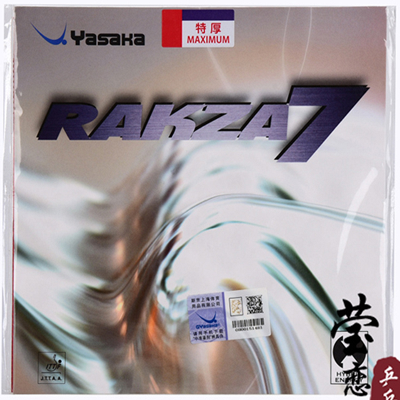 original yasaka RAKZA 7 soft ( - Table Tennis For Sale ulasan dan harga